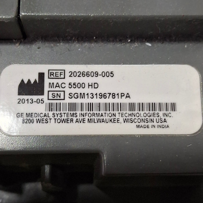 GE Healthcare MAC 5500 HD ECG without CAM Module