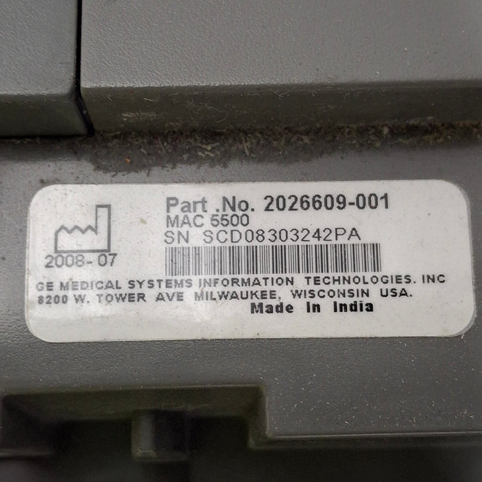 GE Healthcare MAC 5500 ECG without CAM Module