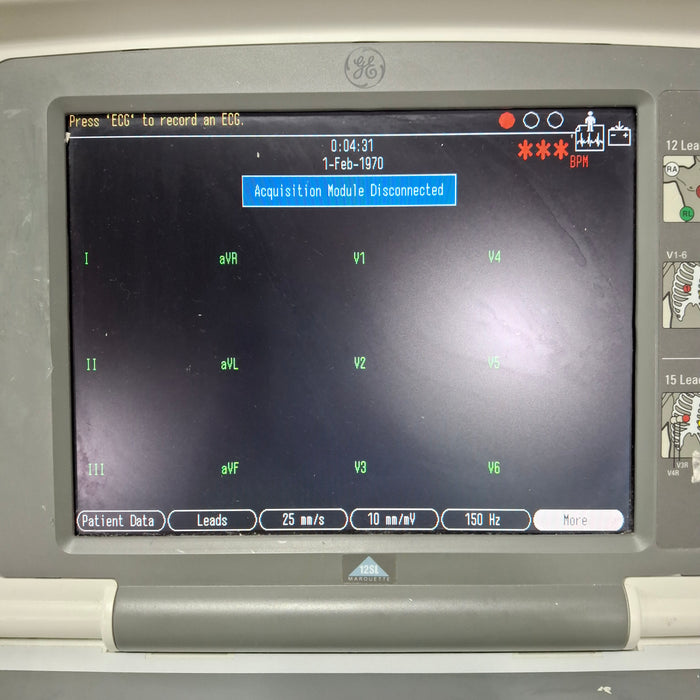GE Healthcare MAC 5500 HD ECG without CAM Module