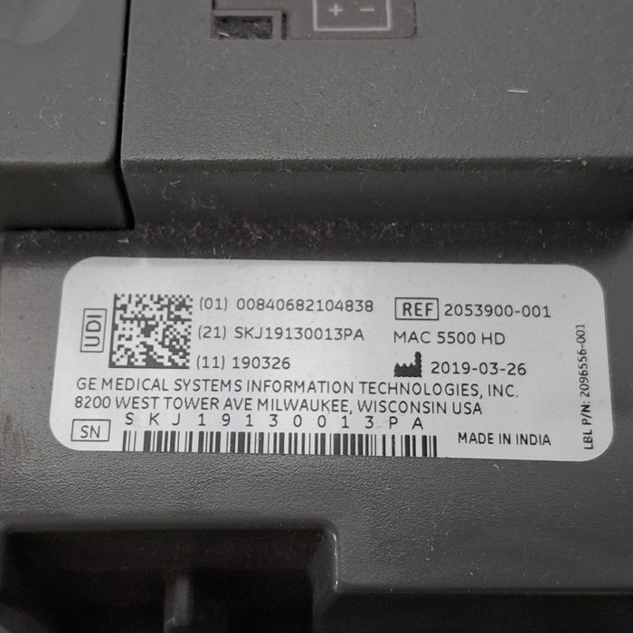 GE Healthcare MAC 5500 HD ECG without CAM Module