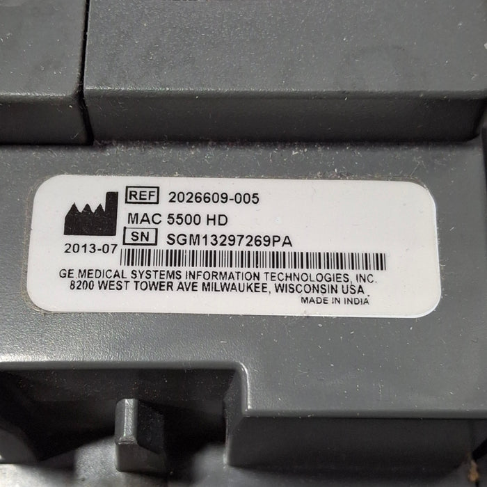 GE Healthcare MAC 5500 HD ECG without CAM Module