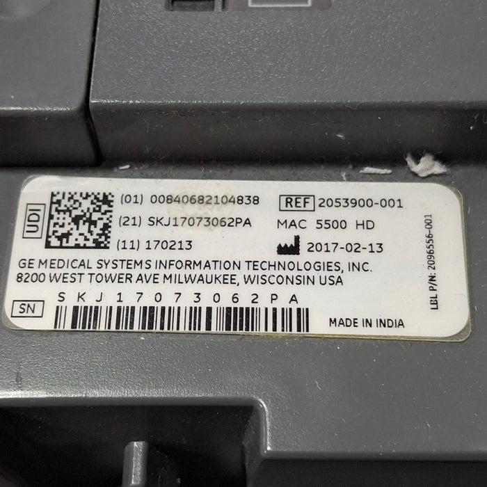 GE Healthcare MAC 5500 HD ECG without CAM Module
