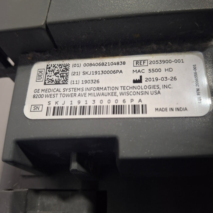 GE Healthcare MAC 5500 HD ECG without CAM Module