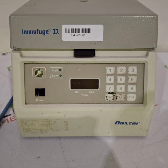 Baxter Immufuge II Centrifuge