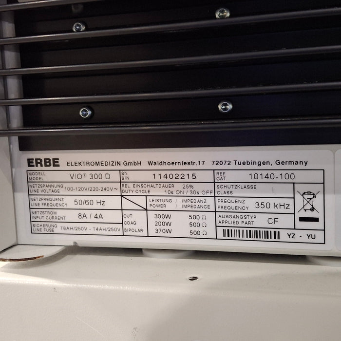 Erbe VIO 300D Electrosurgical Unit