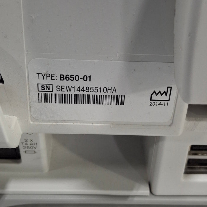 GE Healthcare Carescape B650 Post Anesthesia Care Patient Monitor