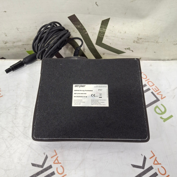 Stryker SERFAS Energy Foot Control