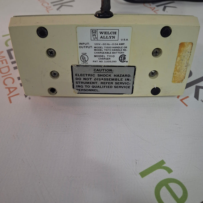 Welch Allyn 71110 3.5V Desk Charger