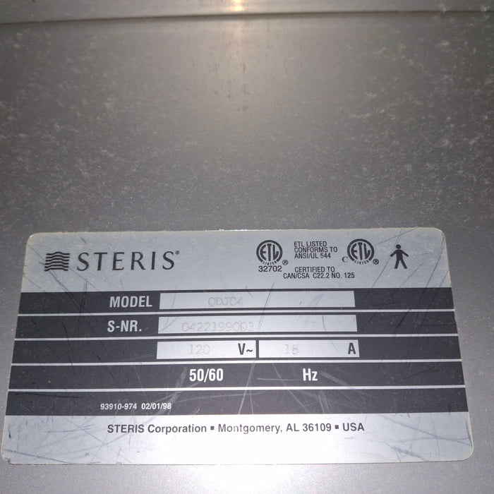 Steris QDJ04 Dual Compartment Warming Cabinet