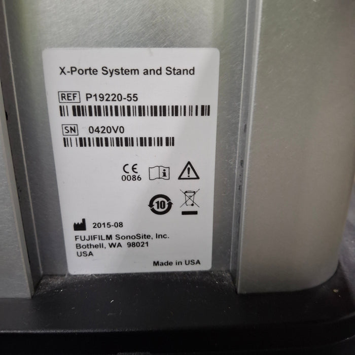 Sonosite X-Porte Mobile Cart w/ Control Panel