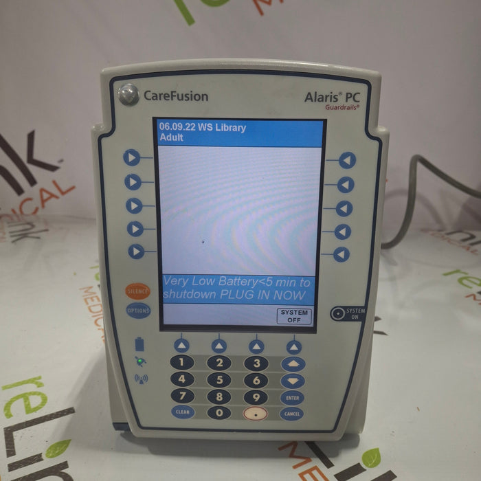 CareFusion Alaris 8015 Large Screen POC Infusion Pump