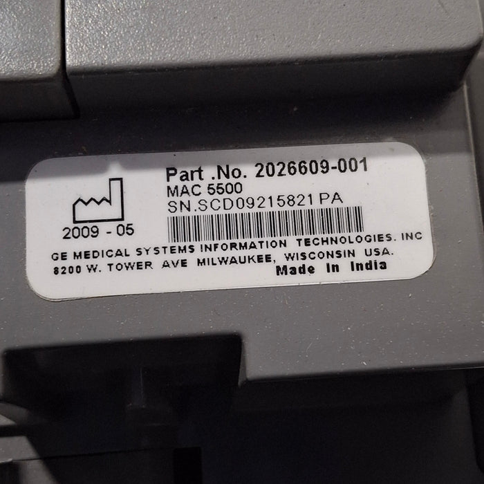 GE Healthcare MAC 5500 ECG without CAM Module