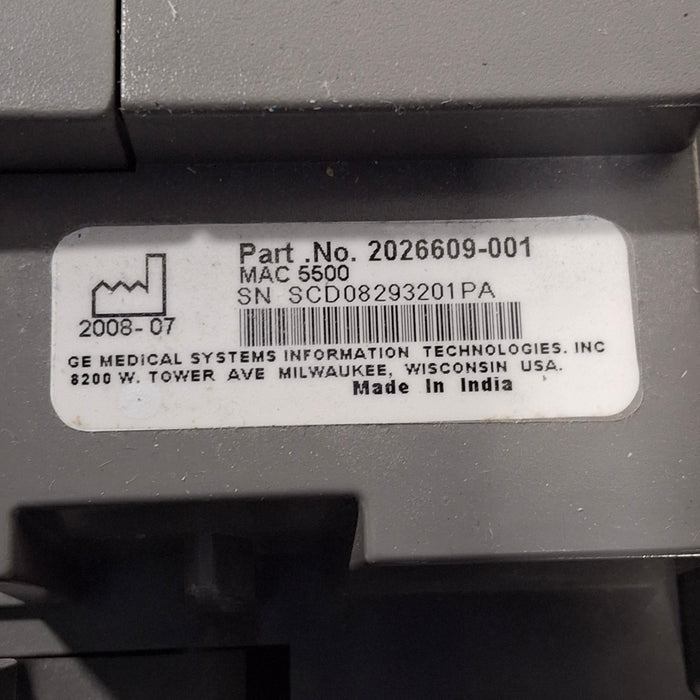 GE Healthcare MAC 5500 ECG without CAM Module