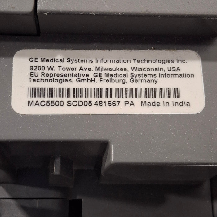 GE Healthcare MAC 5500 ECG without CAM Module
