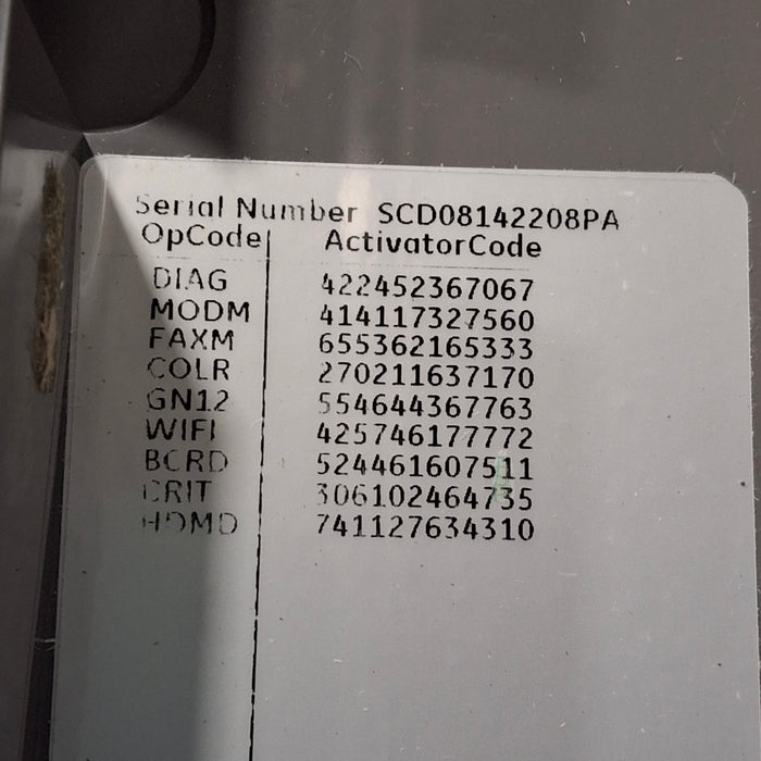 GE Healthcare MAC 5500 ECG without CAM Module