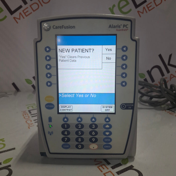 CareFusion Alaris 8015 Large Screen POC Infusion Pump