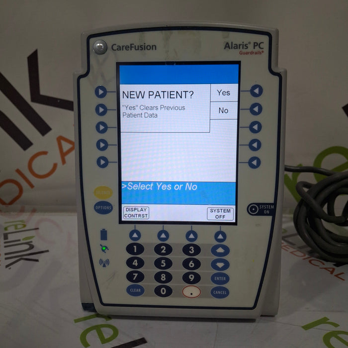 CareFusion Alaris 8015 Large Screen POC Infusion Pump