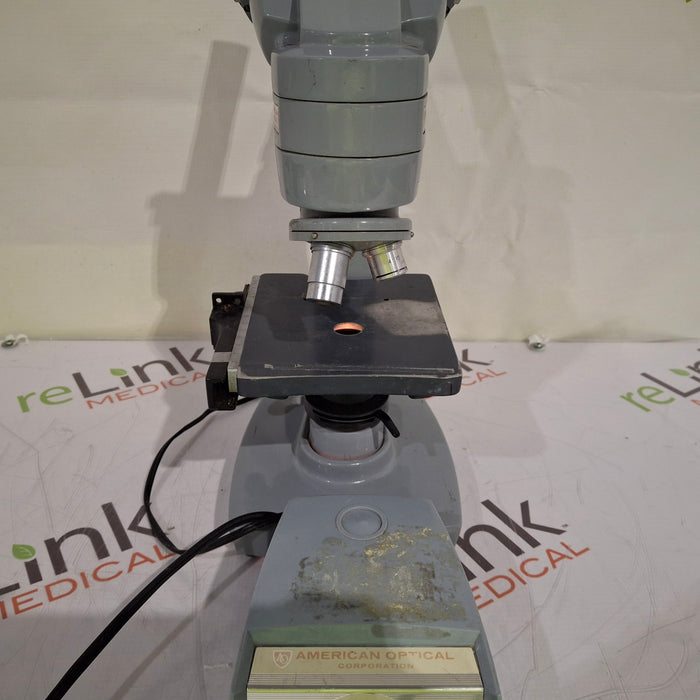 American Optical Fifty Binocular Microscope