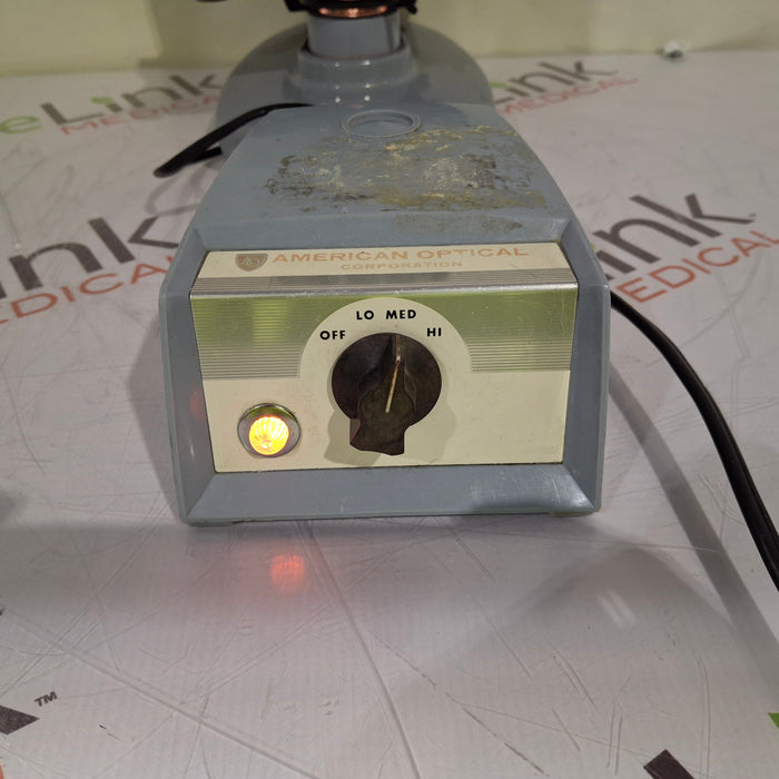 American Optical Fifty Binocular Microscope