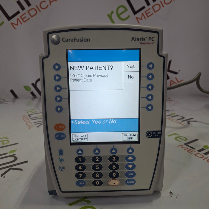 CareFusion Alaris 8015 Large Screen POC Infusion Pump