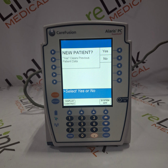 CareFusion Alaris 8015 Large Screen POC Infusion Pump