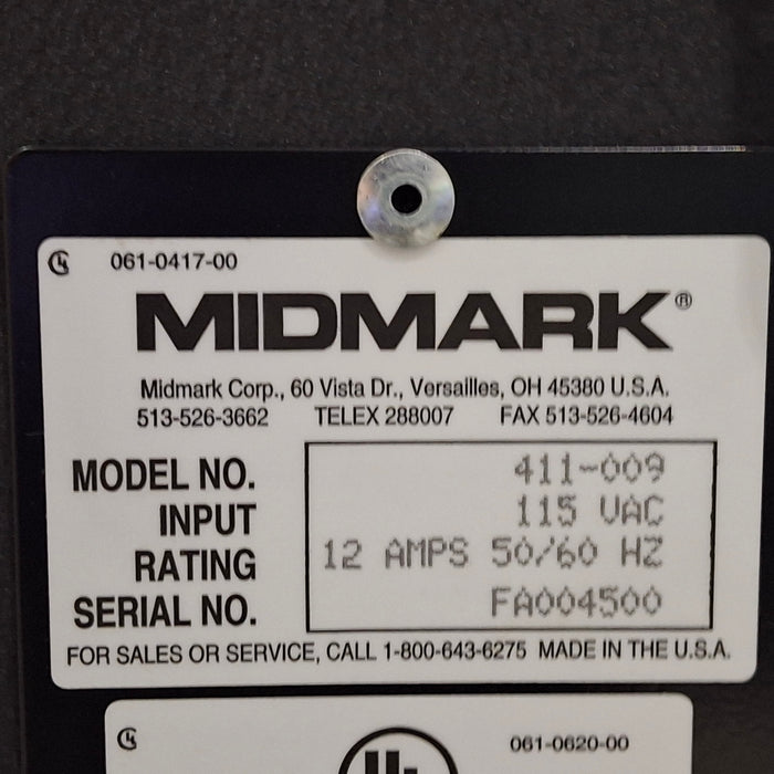 Midmark 411 Power Exam Table