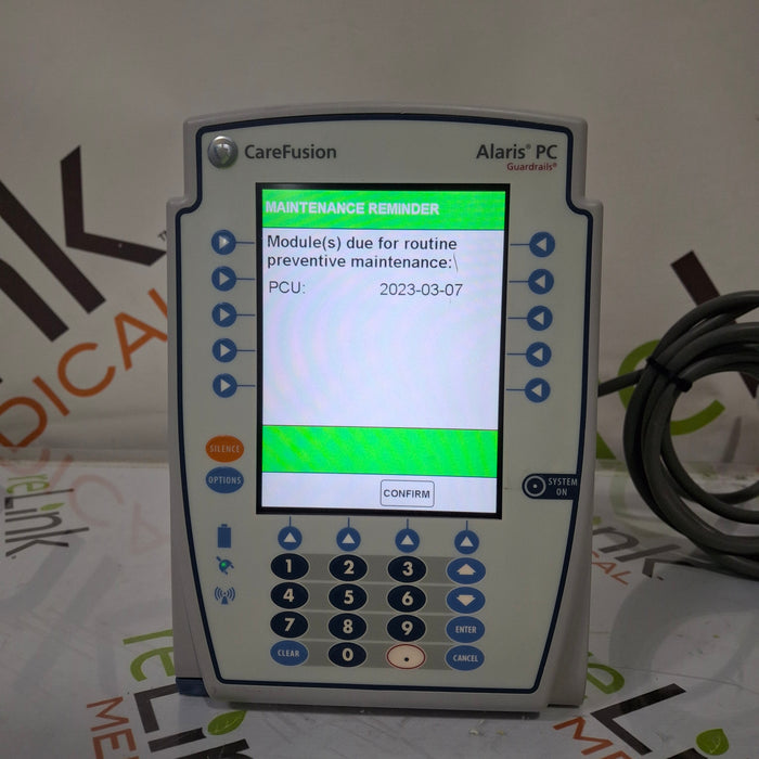 CareFusion Alaris 8015 Large Screen POC Infusion Pump
