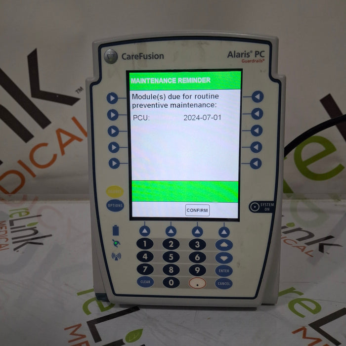 CareFusion Alaris 8015 Large Screen POC Infusion Pump