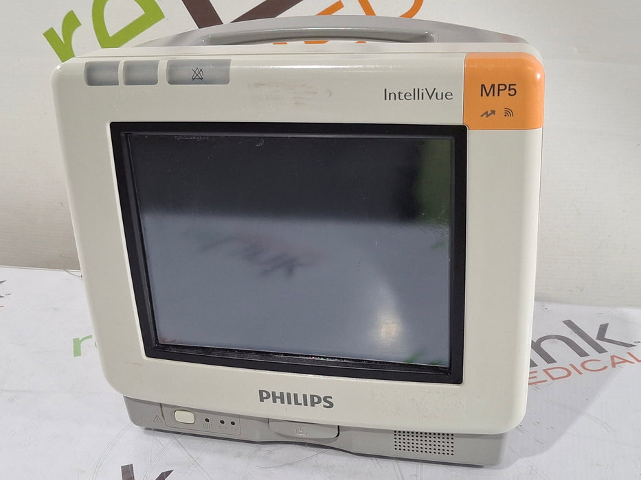 Philips Intellivue MP5 - ECG, Fast SpO2, NIBP CO2 Patient Monitor