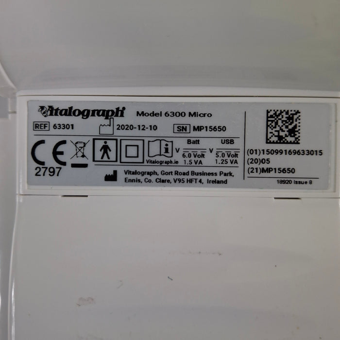 Vitalograph Model 6300 Micro Spirometer