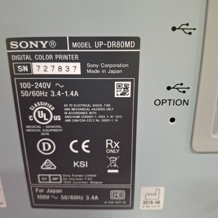 Sony UP-DR80MD Printer