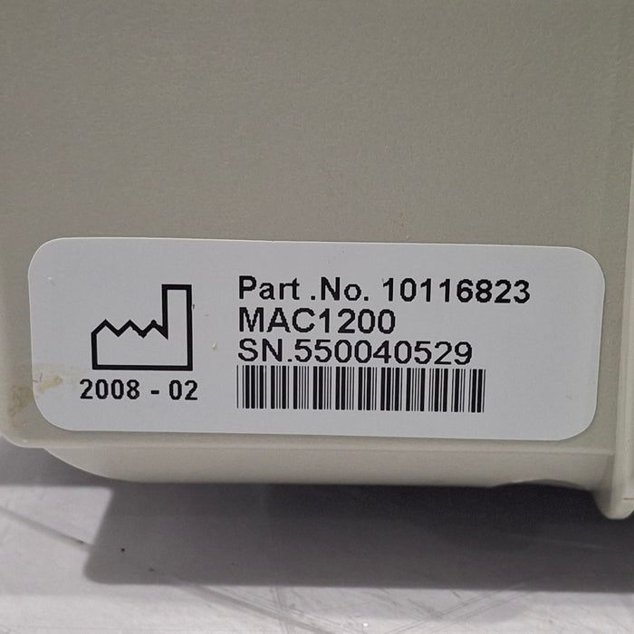 GE Healthcare MAC 1200 ECG