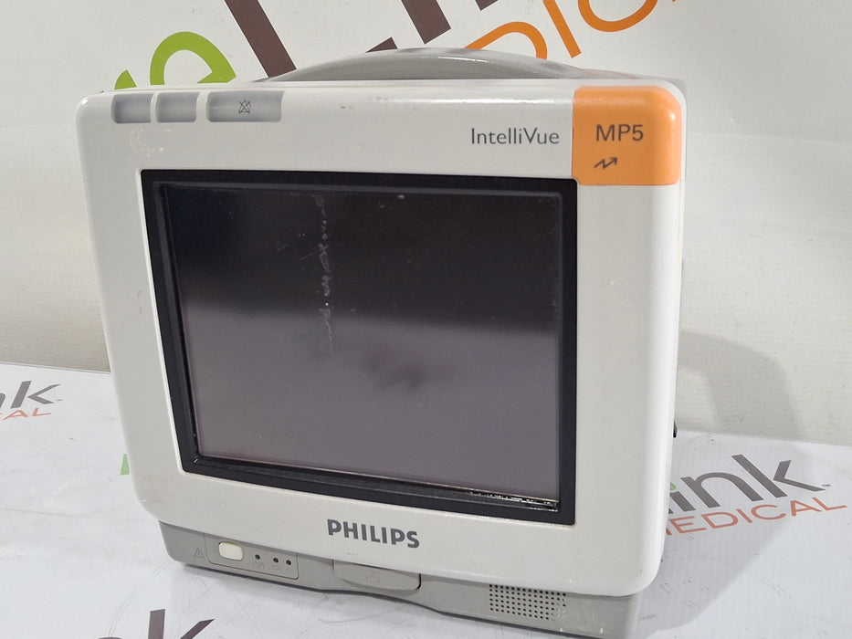 Philips IntelliVue MP5 SpO2, ECG, NIBP, IBP, Temp, CO2 Patient Monitor
