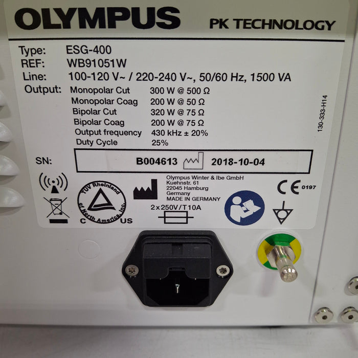Olympus ESG-400 Thunderbeat Electrosurgical Unit