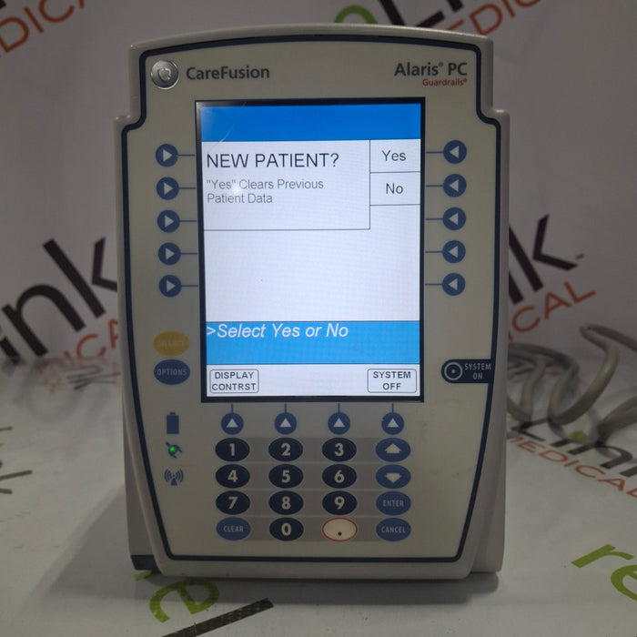 CareFusion Alaris 8015 Large Screen POC Infusion Pump