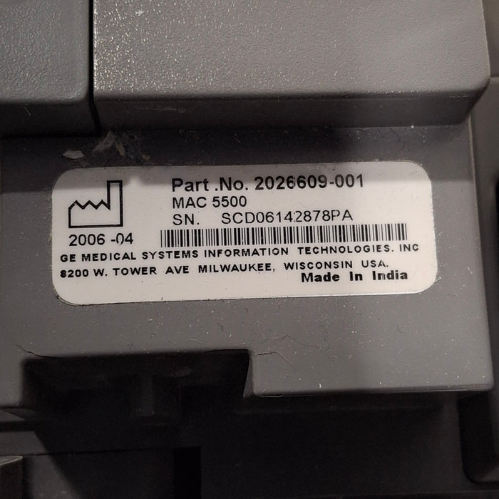 GE Healthcare MAC 5500 ECG without CAM Module