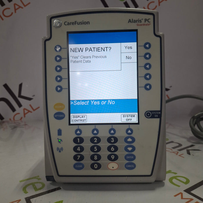 CareFusion Alaris 8015 Large Screen POC Infusion Pump