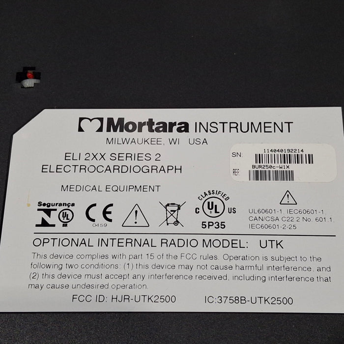 Mortara Eli 250c ECG