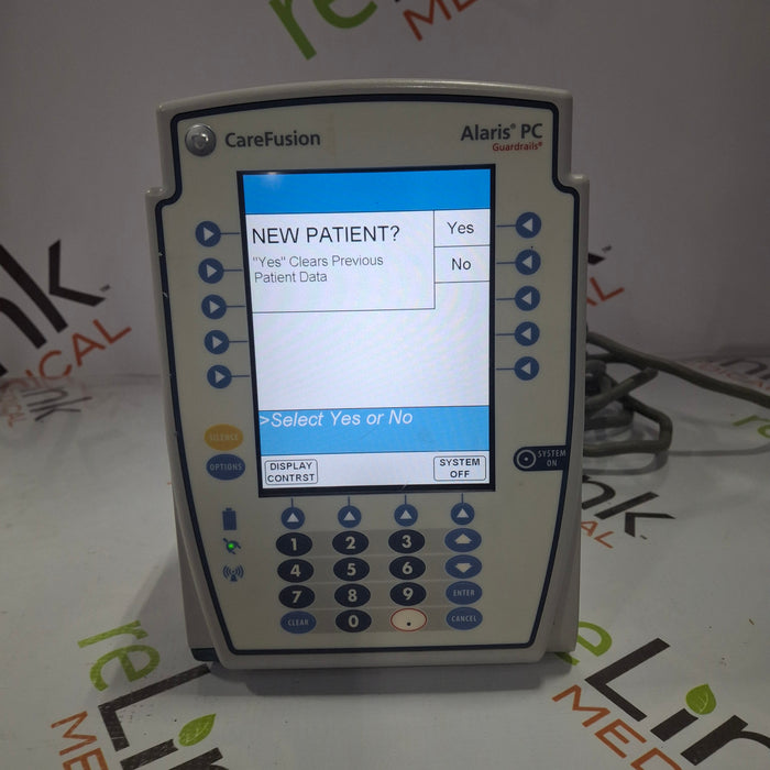 CareFusion Alaris 8015 Large Screen POC Infusion Pump