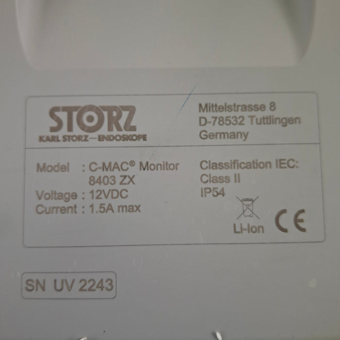 Karl Storz 8403 ZX C-MAC Monitor