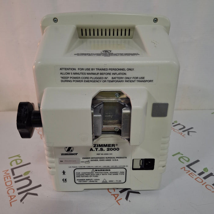 Zimmer ATS 2000 Automatic Tourniquet System
