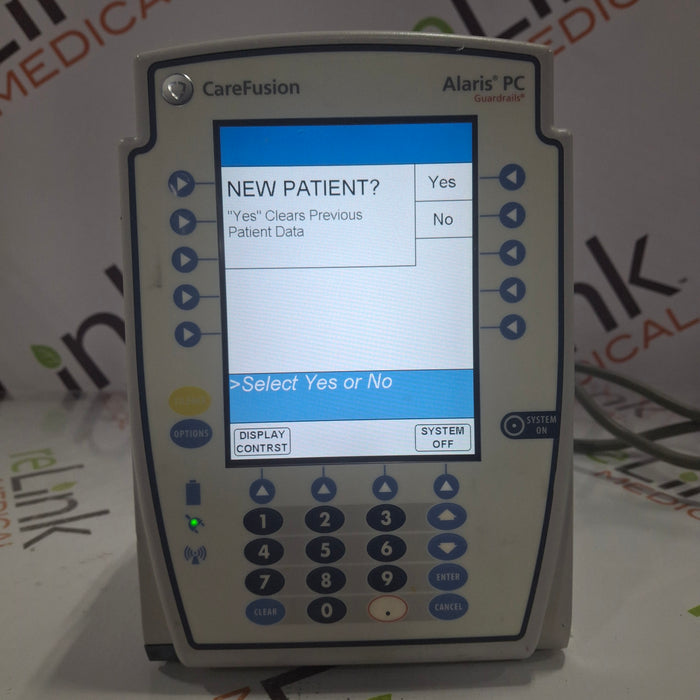 CareFusion Alaris 8015 Large Screen POC Infusion Pump