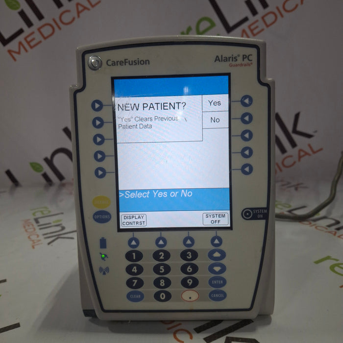 CareFusion Alaris 8015 Large Screen POC Infusion Pump