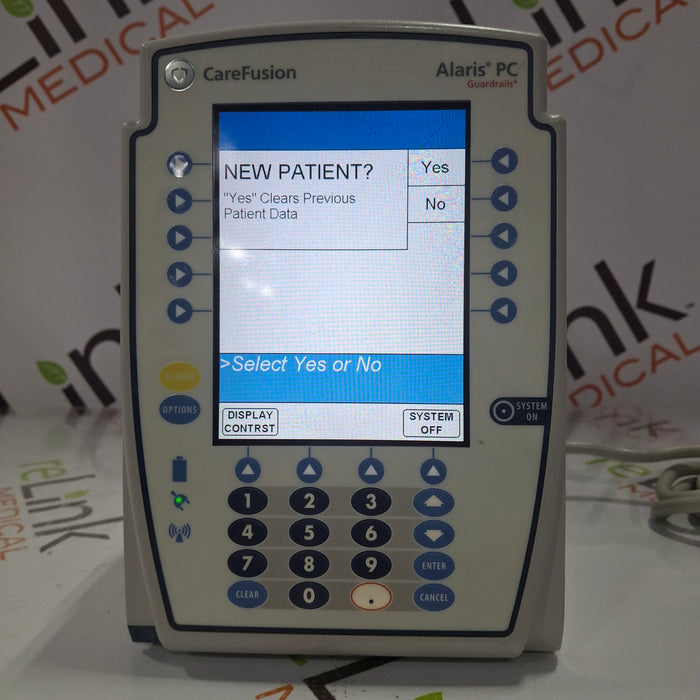 CareFusion Alaris 8015 Large Screen POC Infusion Pump
