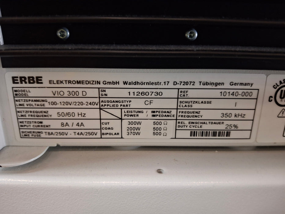 Erbe VIO 300D Electrosurgical Unit