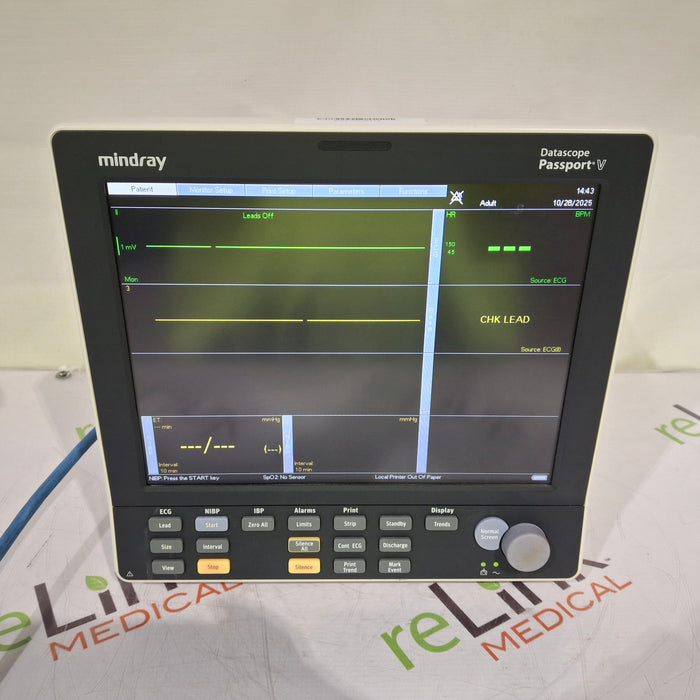 Mindray Passport V Patient Monitor