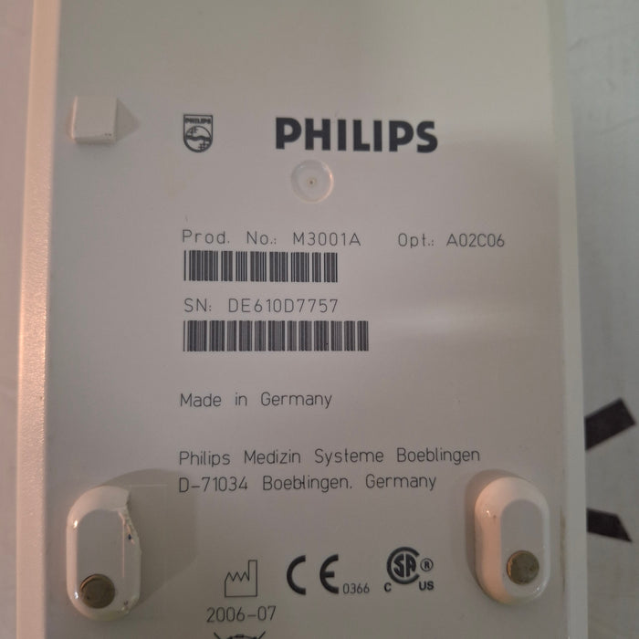 Philips M3001A-A02C06 OxiMax SpO2, NIBP, ECG, Temp, IBP MMS Module