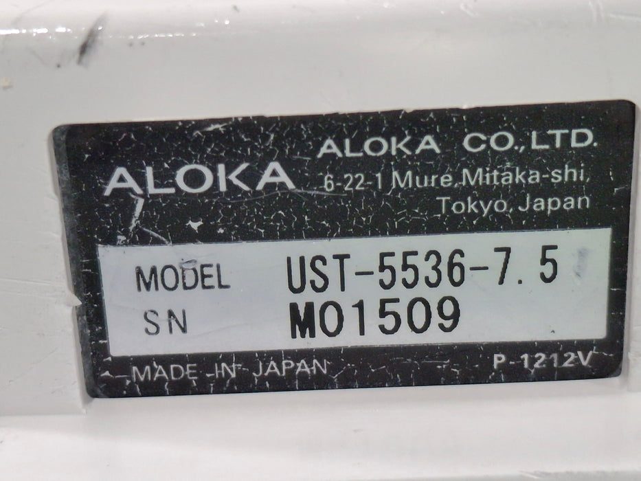 Hitachi Aloka UST-5536-7.5 Flexible Laparoscopic Probe