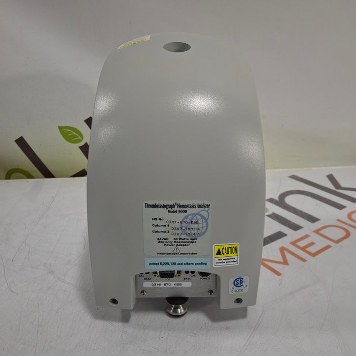 Haemonetics Haemoscope Thrombelastograph Model 5000 Hemostasis Analyzer