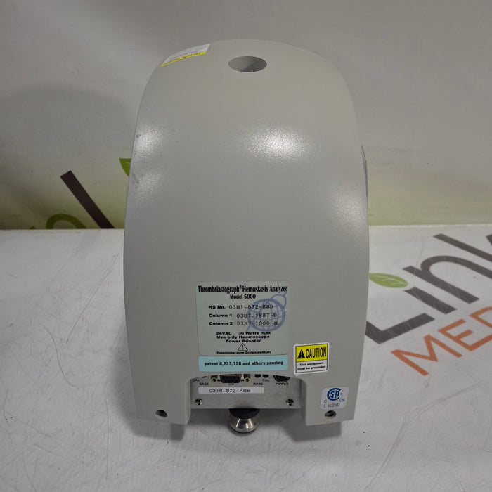 Haemonetics Haemoscope Thrombelastograph Model 5000 Hemostasis Analyzer